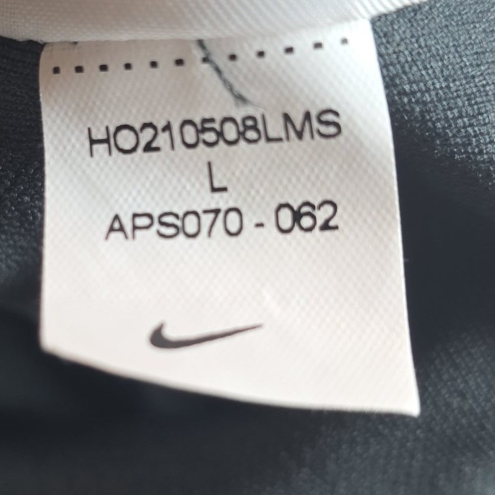 Nike Mens Dri-FIT Full Zip Track Jacket Gray Black APS070-062 Large - Picture 5 of 8